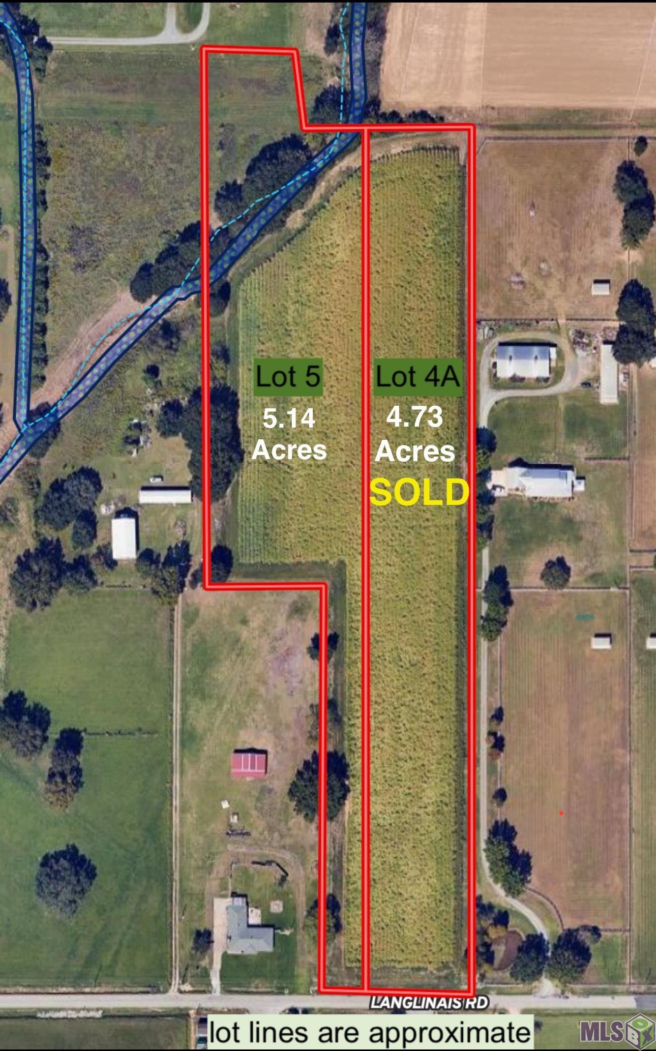 5.14 Acres Langlinais Rd, Youngsville, Louisiana image 1