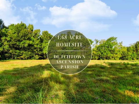 Vacant Land For Sale - LOT NRC 8 New River Canal Rd<br/> Geismar, LA 70734