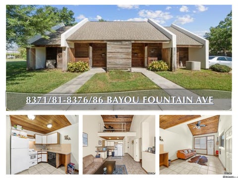 Multifamily For Sale - 8371/81-8376/86 Bayou Fountain Ave<br/> East Baton Rouge County, Baton Rouge, LA 70810