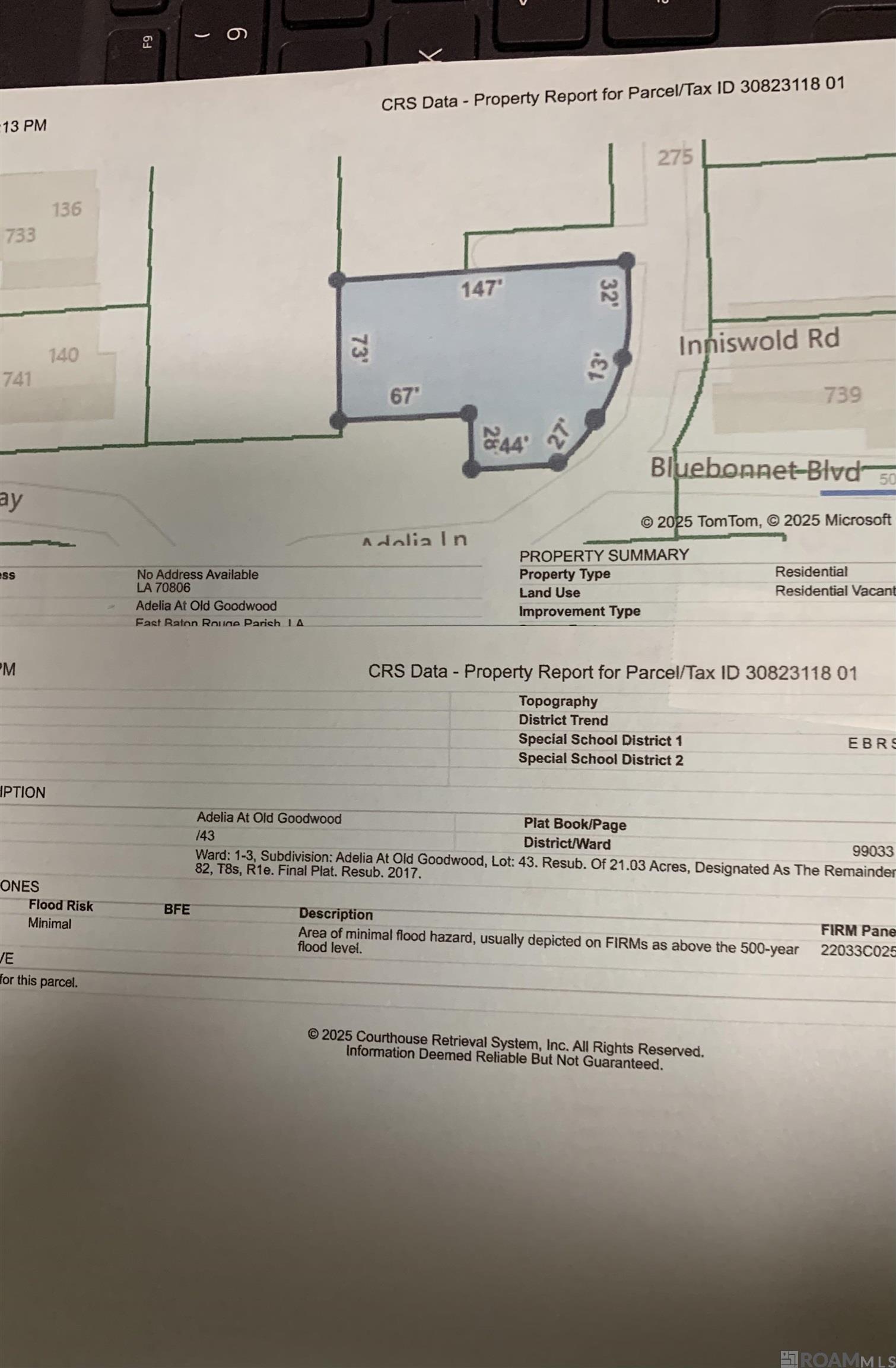 Lot 43 Adelia Ln, Baton Rouge, Louisiana image 3