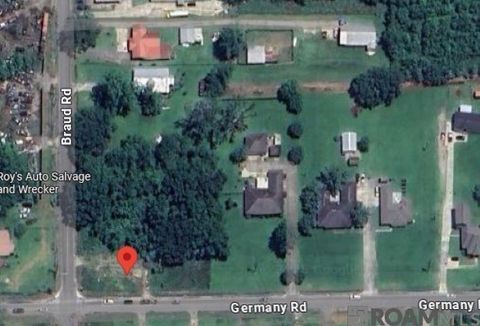 Vacant Land For Sale - 40010 Germany Rd<br/> Ascension County, Gonzales, LA 70737