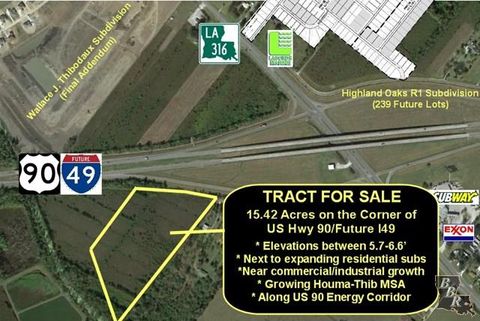 Vacant Land For Sale - 289 Service Road Southeast<br/> Gray, LA 70359
