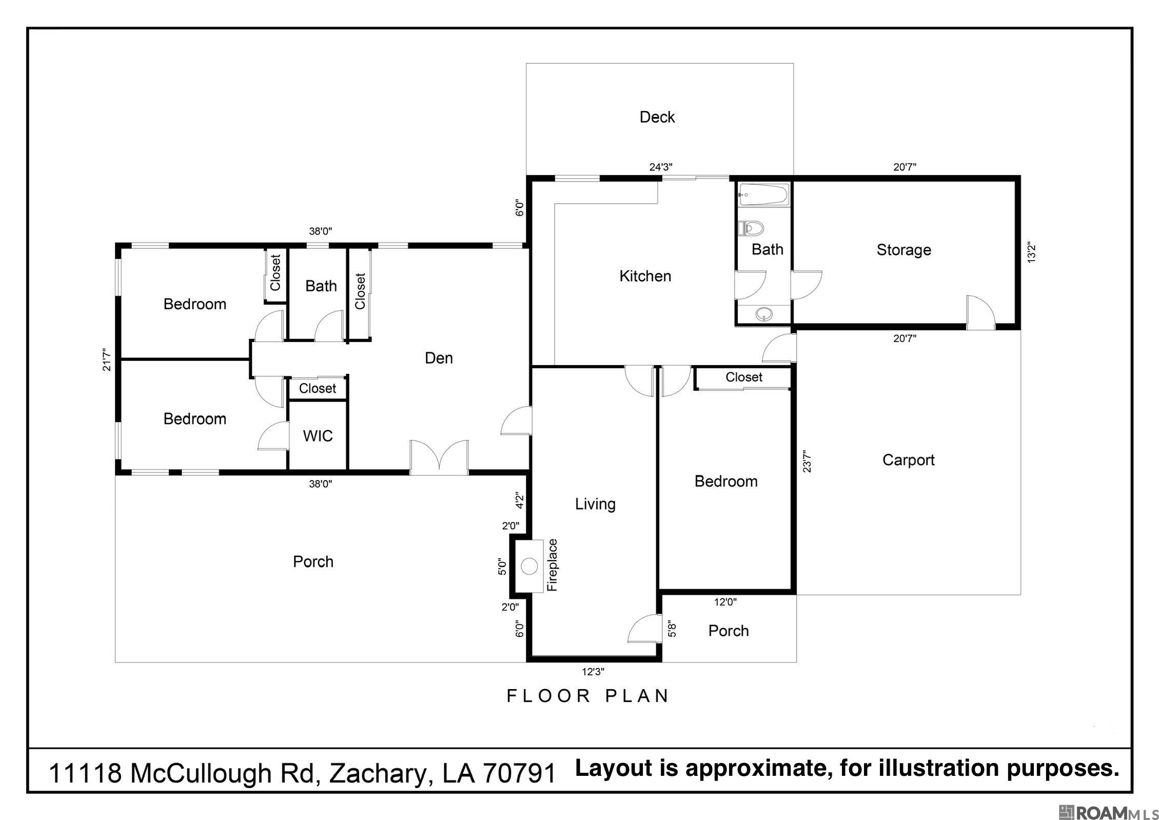 11118 Mccullough Rd, Zachary, Louisiana image 30
