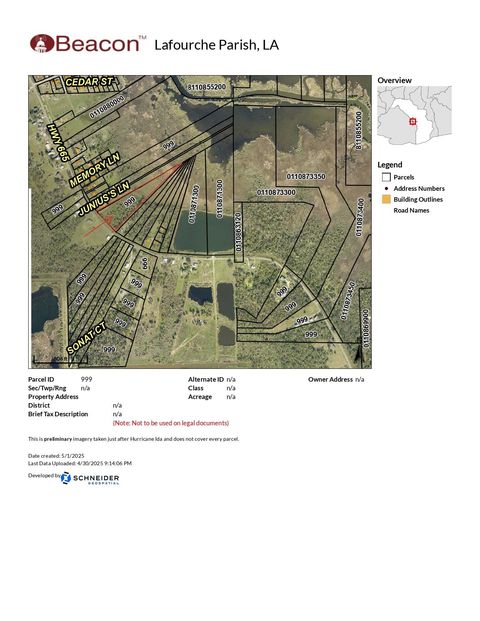 Vacant Land For Sale - TBD Highway 665<br/> Montegut, LA 70377