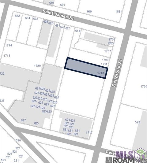 Vacant Land For Sale - 1713 Religious Street<br/> New Orleans, LA 70130