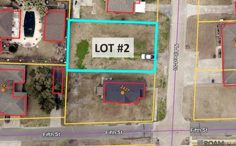 Vacant Land For Sale - 2433 N Albert St<br/> Saint James County, Lutcher, LA 70071