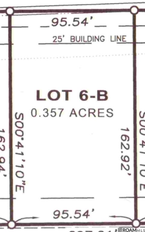 Vacant Land For Sale - 6-B Scott Ln<br/> Ascension County, Prairieville, LA 70769