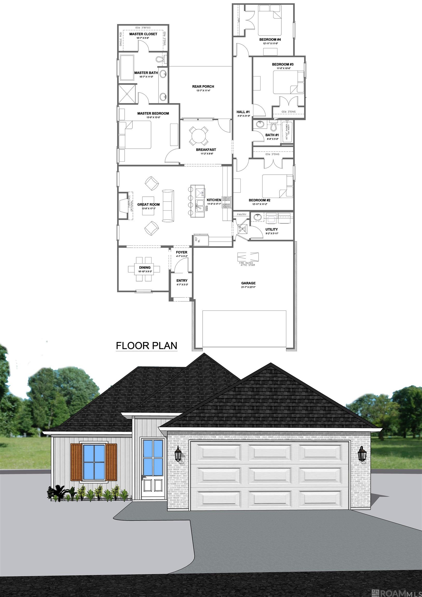 10486 High Point Dr, Denham Springs, Louisiana image 2