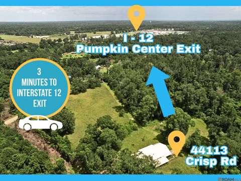 Vacant Land For Sale - 44113 Crisp Rd<br/> Hammond, LA 70403