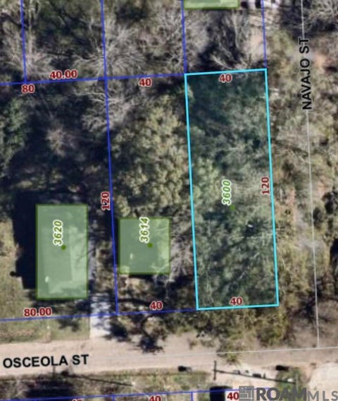 Vacant Land For Sale - 3600 Osceola St<br/> Baton Rouge, LA 70805