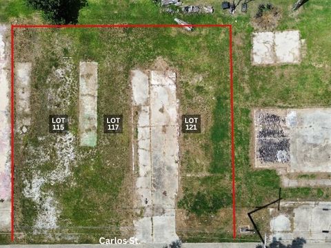 Vacant Land For Sale - 121 Carlos Street<br/> Houma, LA 70364