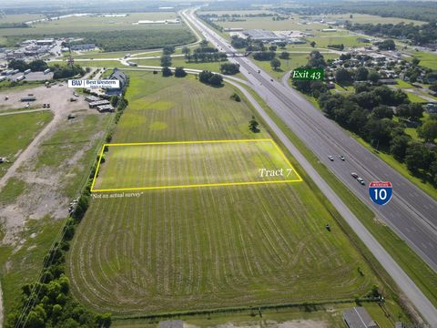 Vacant Land For Sale - TBD LOT 7 I-10 Service Rd<br/> Iowa, LA 70647