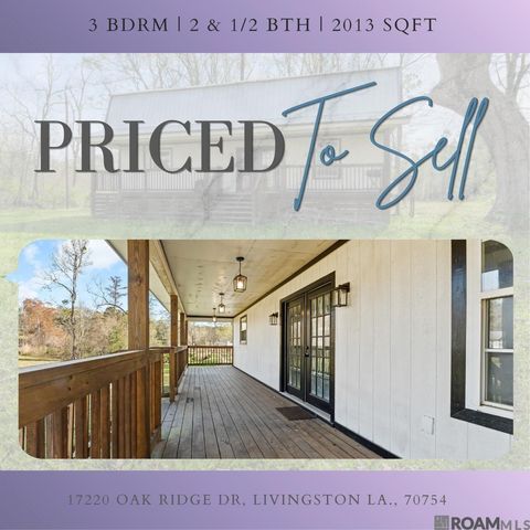 Homes For Sale - 17220 Oak Ridge Dr<br/> Livingston, LA 70754