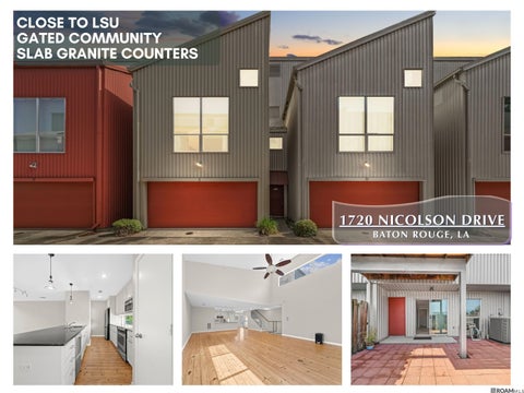 Condo For Sale - 1720 Nicholson Dr #31<br/> Baton Rouge, LA 70802