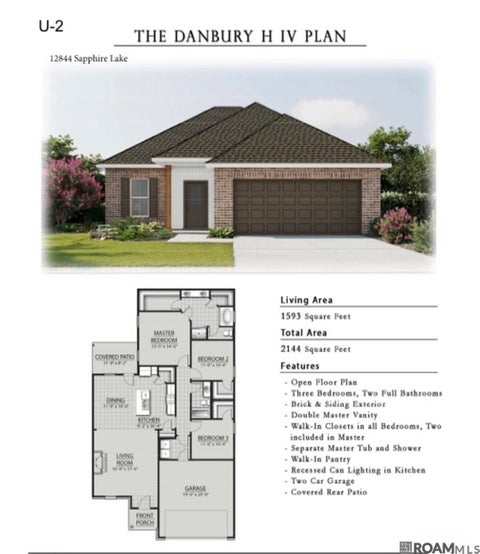 Homes For Rent - 12844 Sapphire Lake Blvd<br/> Livingston County, Walker, LA 70785