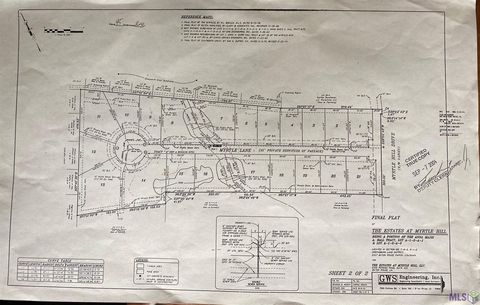 Vacant Land For Sale - 9704 Myrtle Ln<br/> Baton Rouge, LA 70810
