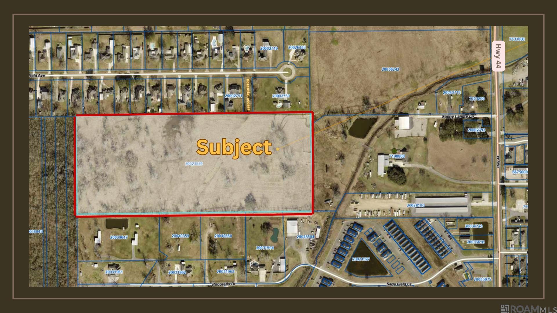 21.85 Acres Bull Wevil Dr, Gonzales, Louisiana image 1