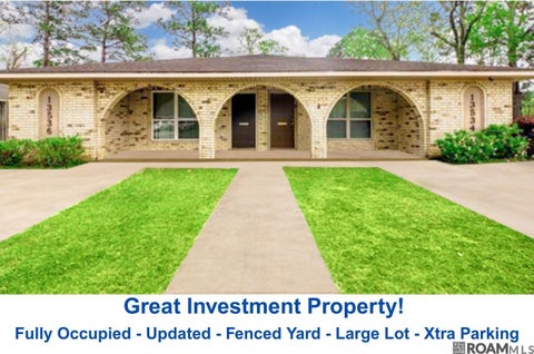 Multifamily For Sale - 13534-36 Goodwood Dr #2<br/> Baton Rouge, LA 70815