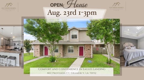 Townhouse For Sale - 822 Provision Ct #B<br/> Gramercy, LA 70052