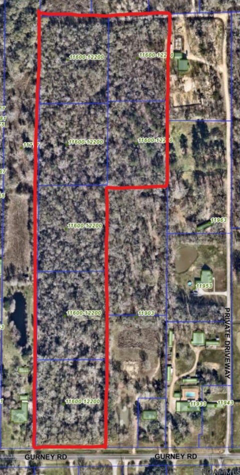 Vacant Land For Sale - 11600 Gurney Rd<br/> Baker, LA 70714