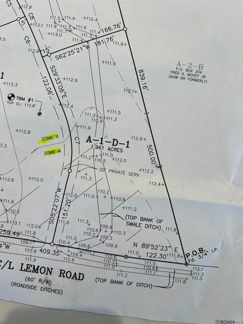 Vacant Land For Sale - A1D1 Lemon Rd<br/> Slaughter, LA 70777