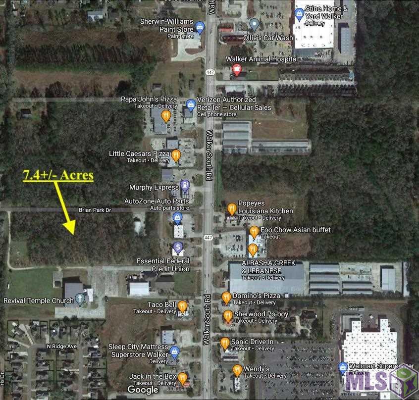 7.3 Acres Brian Park Dr, Walker, Louisiana image 7