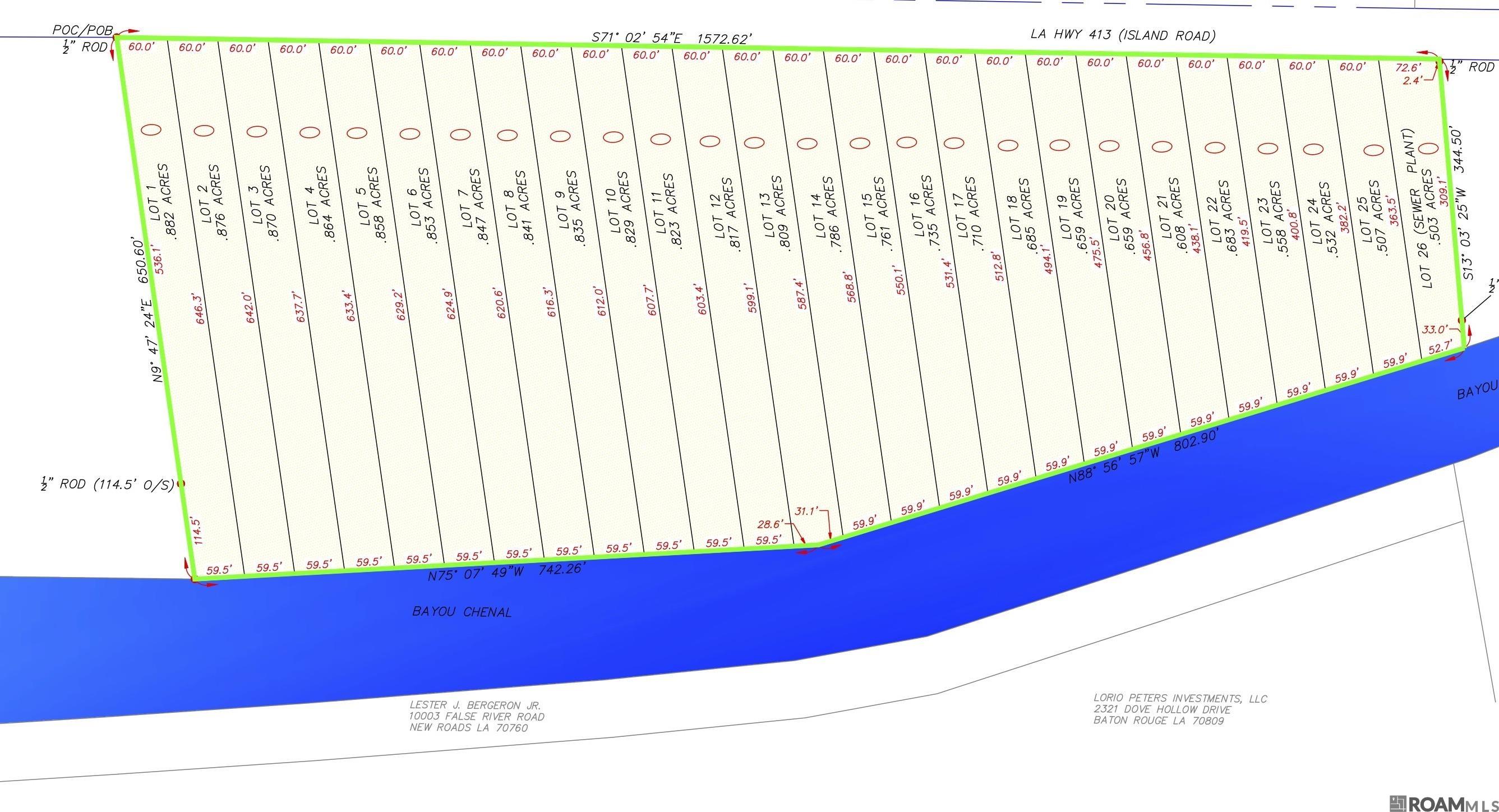 Lot 2 Island Rd, Jarreau, Louisiana image 1