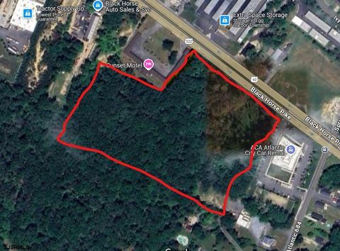 Vacant Land For Sale - 6519 Black Horse Pike<br/> Egg Harbor Township, NJ 08234