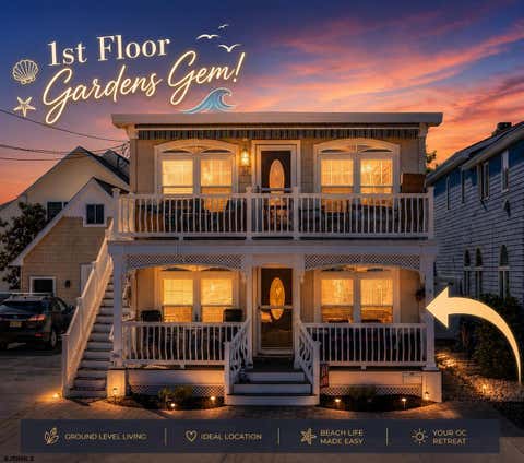Condo For Sale - 49 Simpson Road #1<br/> Cape May County, Ocean City, NJ 08226