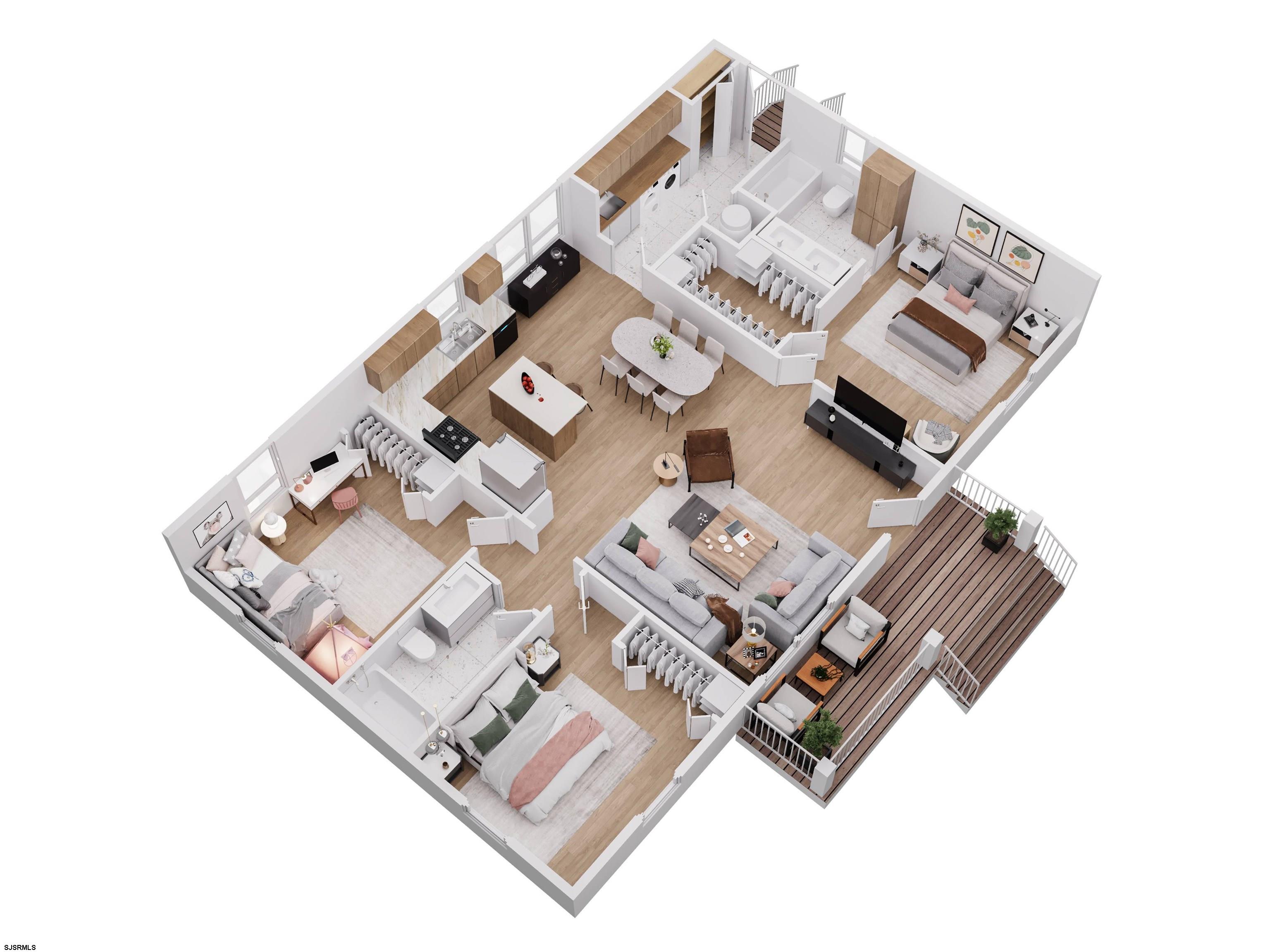 Ocean View, New Jersey 08230, United States, 3 Bedrooms Bedrooms, ,2 BathroomsBathrooms,Residential,Active,221440