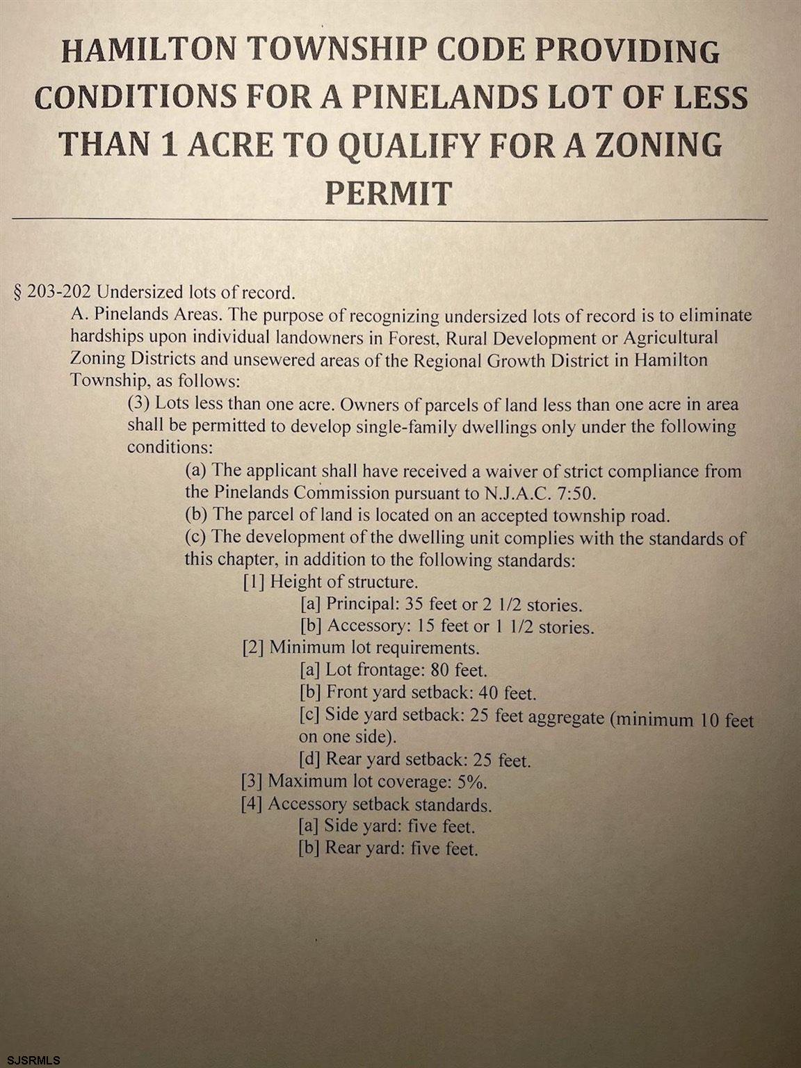 Hamilton Township, New Jersey 08330, United States, ,Land,Active,73273