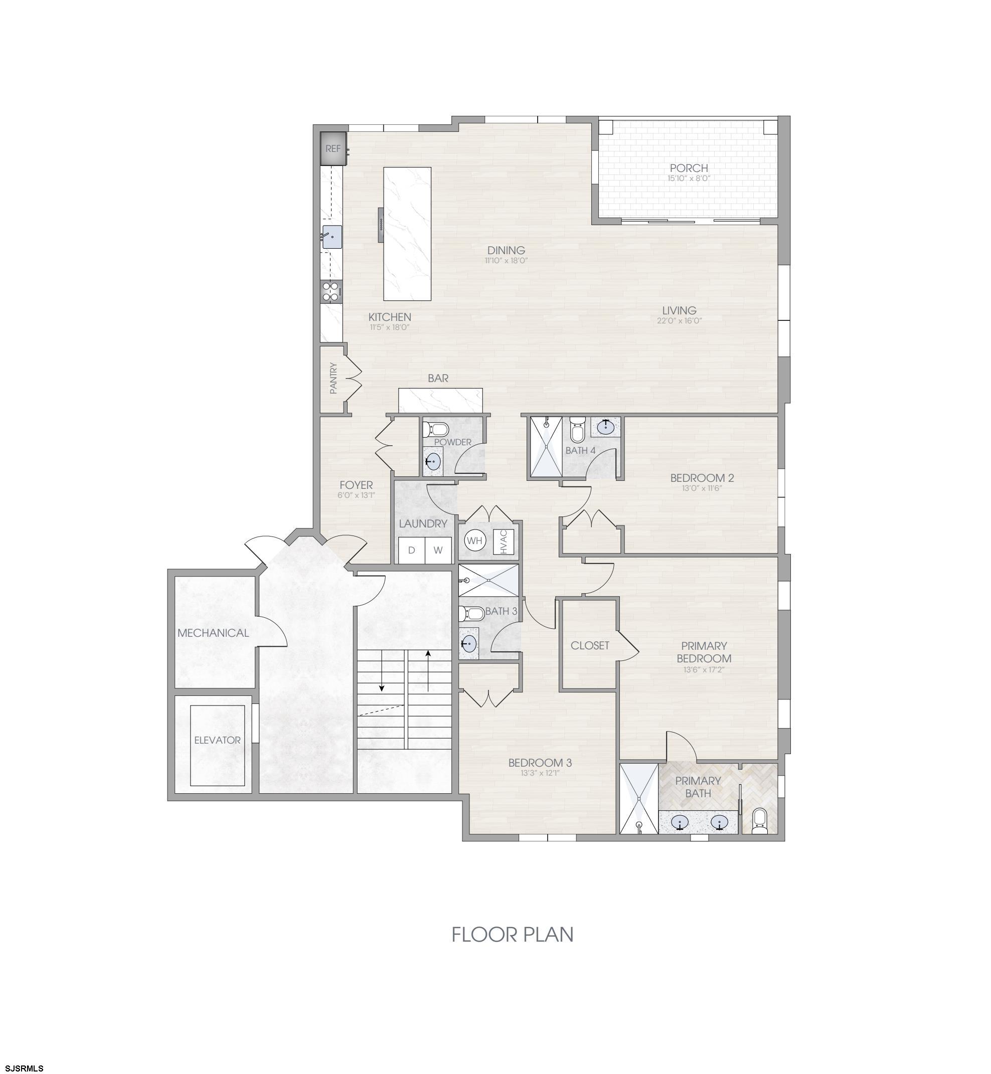 Margate, New Jersey 08402, United States, 3 Bedrooms Bedrooms, ,4 BathroomsBathrooms,Residential,Active,235611