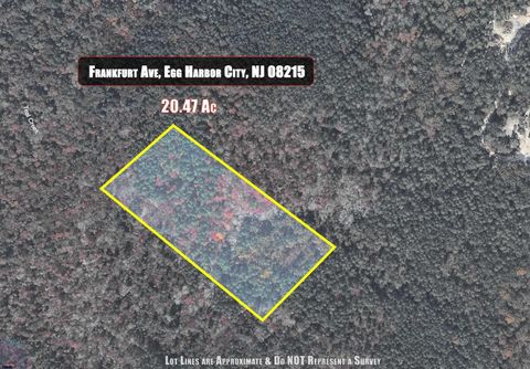 Vacant Land For Sale - Frankfurt Ave<br/> Egg Harbor City, NJ 08215