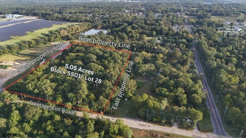 Vacant Land For Sale - 1508 Elm Road<br/> Vineland, NJ 08360