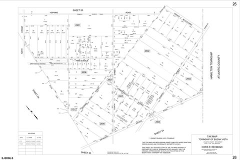 Vacant Land For Sale - 000 8th Ave<br/> Buena Vista Township, NJ 08094