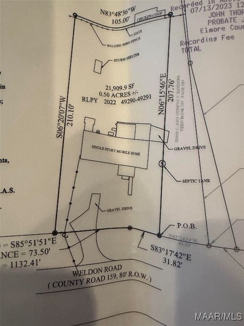 Photo of 2518 Weldon Road, Tallassee, AL 36078 (MLS # 579832)
