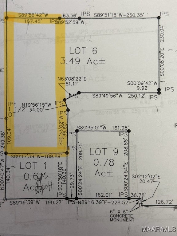 Photo 1 of 1 — 1391 Highland Avenue Lot 6, Selma, AL 36703