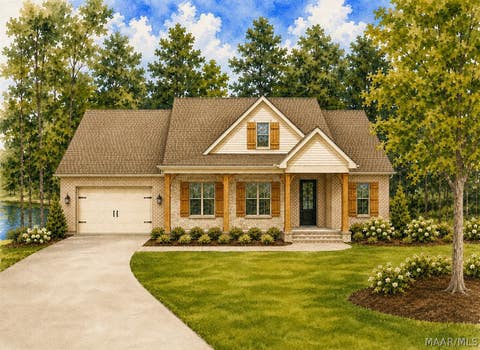 Photo of 349 Loch Ridge, Wetumpka, AL 36092 (MLS # 589340)