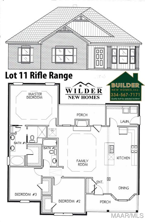 Photo of 1638 Rifle Range Road, Wetumpka, AL 36093 (MLS # 583551)