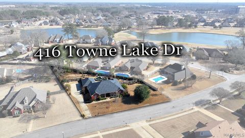 Photo of 416 Towne Lake Dr, Montgomery, AL 36117 (MLS # 585429)