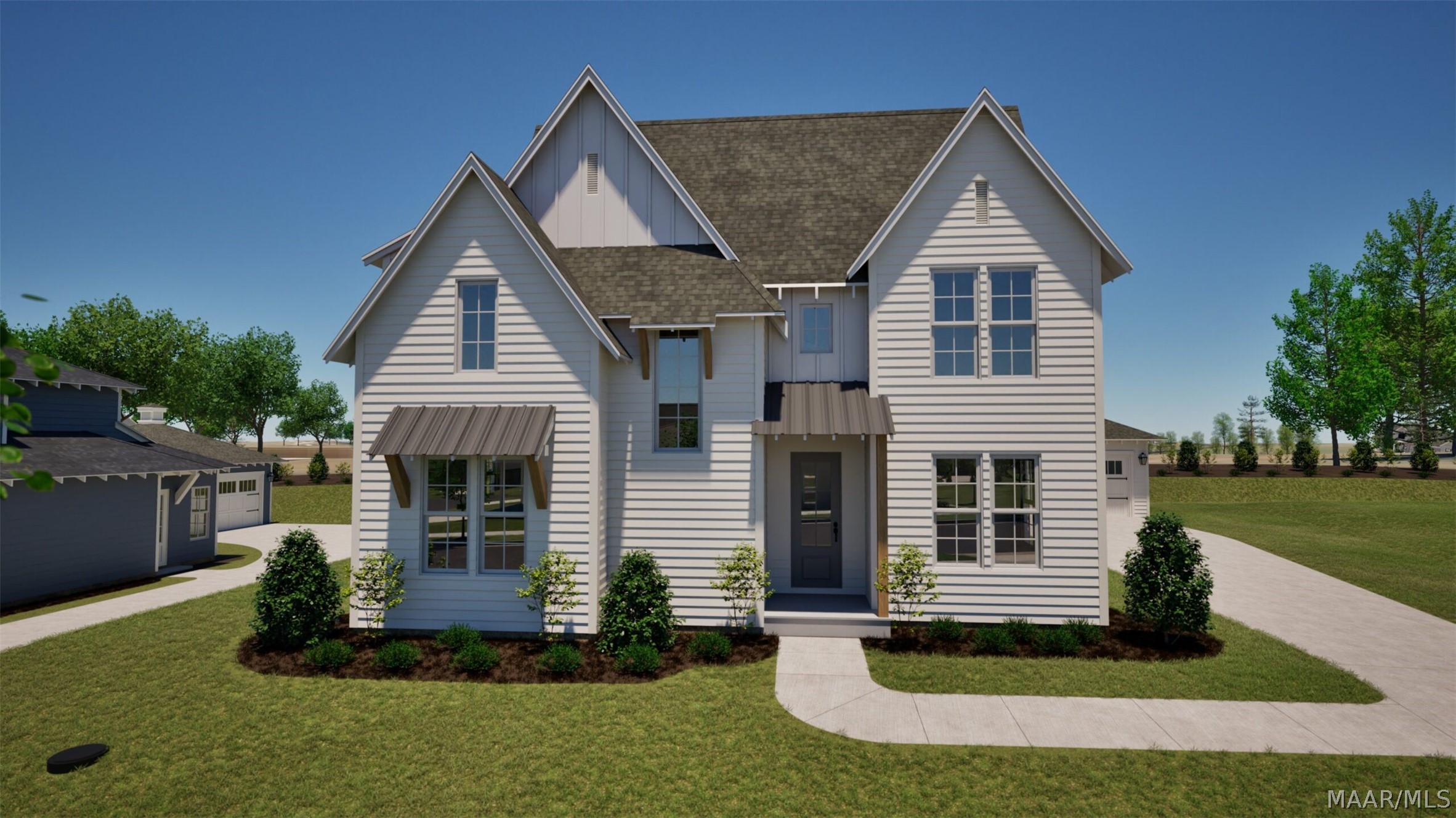The Ella floor plan/5 BR 4 Bath2-car detached gara