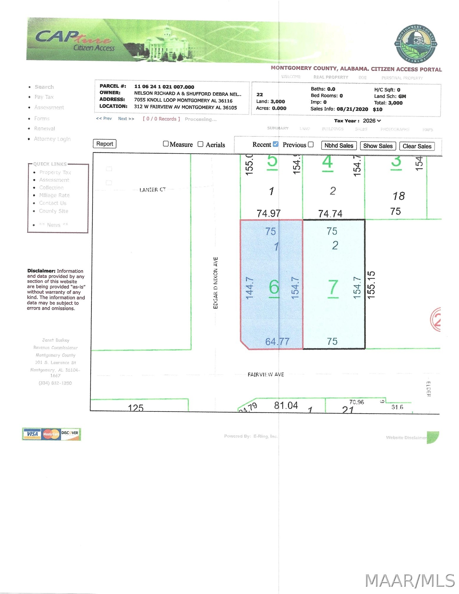Photo 1 of 4 — 312 & 322 W FAIRVIEW Avenue, Montgomery, AL 36105