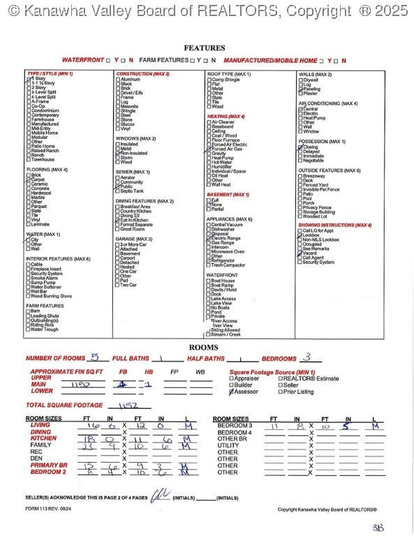 Smithers, West Virginia 25186, United States, 3 Bedrooms Bedrooms, ,2 BathroomsBathrooms,Residential,Active,104736