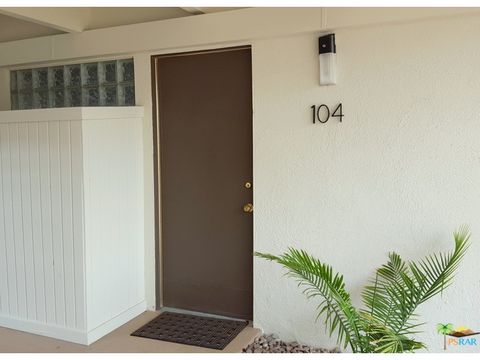 A home in Palm Springs