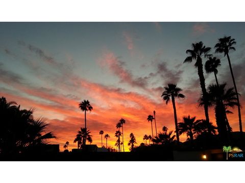 A home in Palm Springs