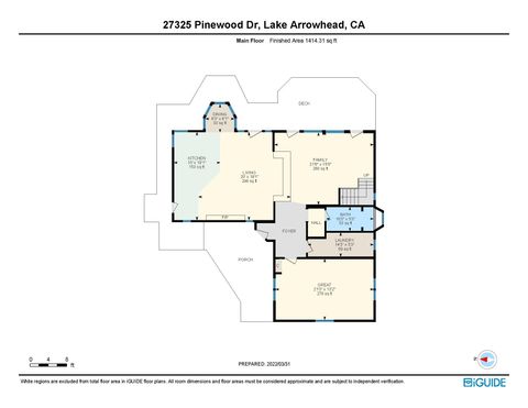 A home in Lake Arrowhead