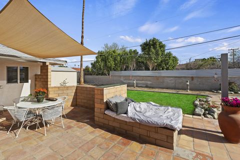 A home in Palm Springs