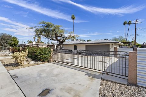 A home in Palm Springs