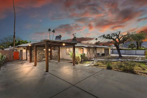 A home in Palm Springs