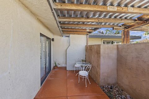 A home in Palm Springs